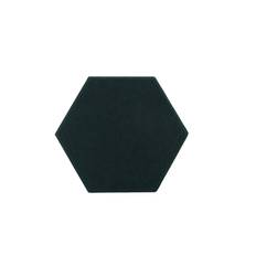 Shape Acoustic - Hex - Lydabsorberende vægelementer 25x25 cm (Mørkegrøn)