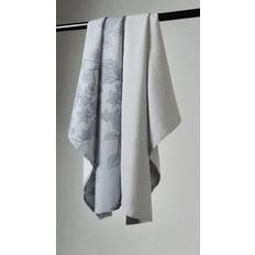 Kökshandduk 2-pack - Minna (blå) (Storlek: 50 x 70)