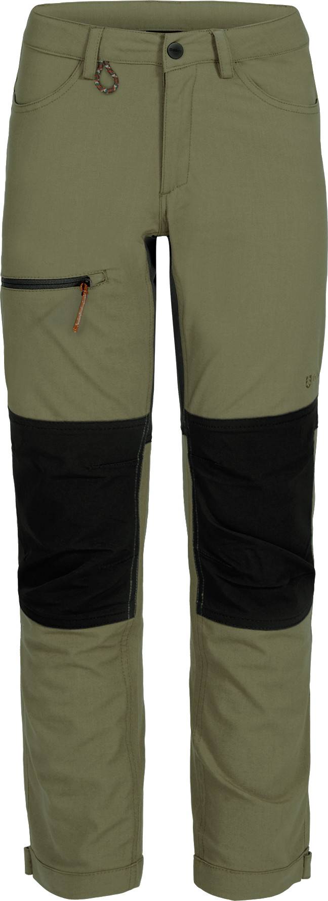 Urberg Juniors' Hiking Stretch pants Deep Lichen Green, 122