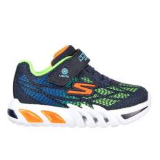 Skechers Boys Flex-Glow Elite - Navy multicolor (Blinke sko)