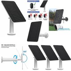 Solpanelopladning til Arlo Ultra/ultra 2/pro 3/pro 4/pro 3 Floodlight/go 2 4w (FMY)