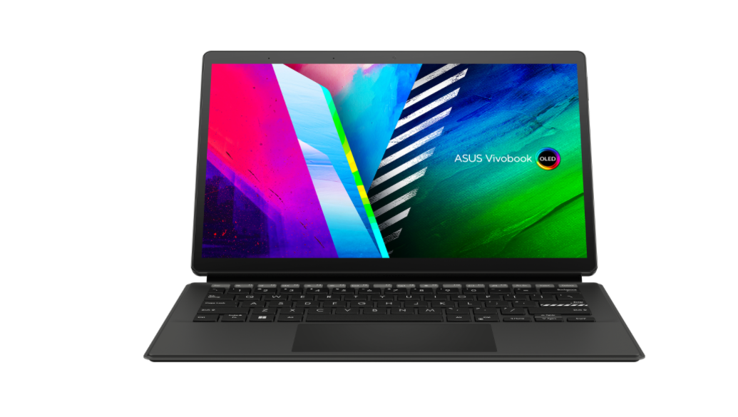 Asus VivoBook 13 Slate OLED T3300K T3300KA-LQ029W Sort, 13,3", OLED, Touchscreen, FHD, 1920 x 1080, Blank, Intel Pentium Silver, N6000, 8 GB, LPDDR4X.