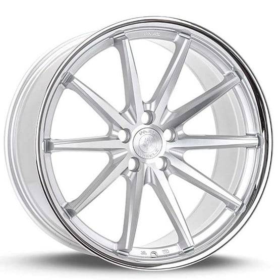 Imaz Wheels FF675 Silver / Polished / Stainless Steel Lip 9X20 5/112 ET38 CB66,6