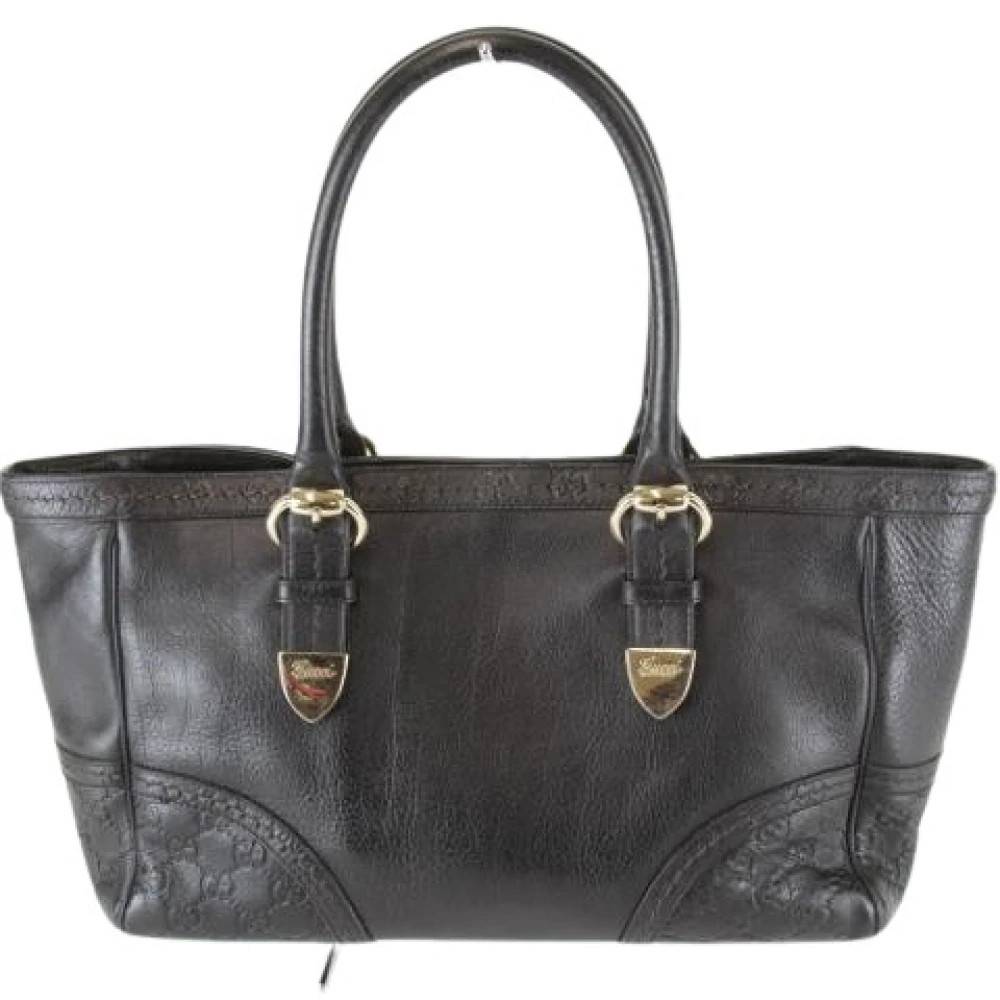 Gucci Vintage - Pre-owned Guccissima Tote Bag Vintage - Dam - ONE Size - Läder