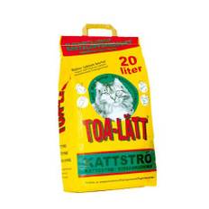 Toa-Lätt strø til katte og smådyr 20 liter