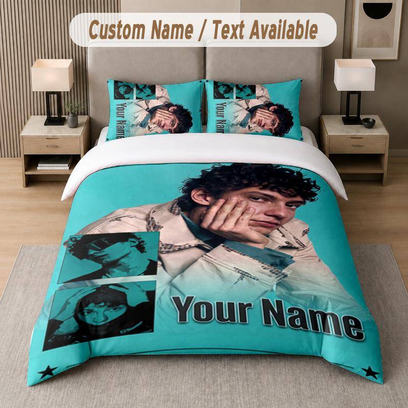 Custom Name Kimi Antonelli 3Pcs Duvet Cover Set Personalized Text Bedding Pillowcases Bedroom