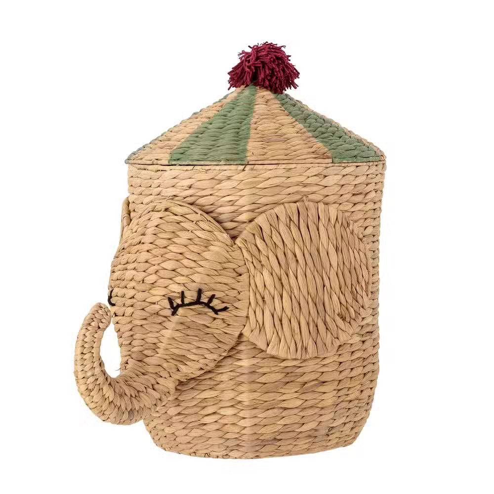 Bloomingville Mini Elefant Kurv Med Låg