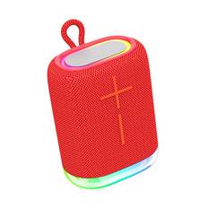 G1 Outdoor Bluetooth Højtaler. Kraftfuld Lyd og Farverigt RGB Lys. Rød