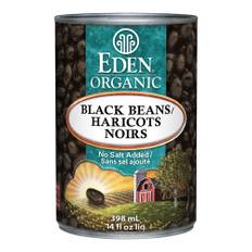 Eden Foods, Organic Black Beans, 398 mL