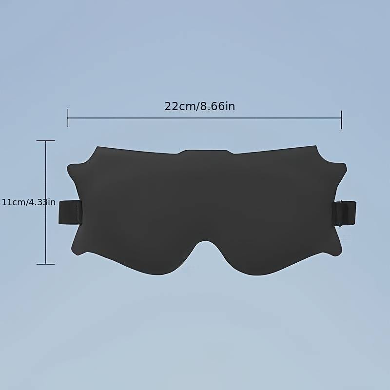 TEMU Sleep Mask- Adjustable 3d Contour Eye Cover, Blocking For Sleep, Shift Work, Napping, Travel& Relaxation- Comfortable, Soft, Breathable Night Eye Mask, Suitable For All Genders