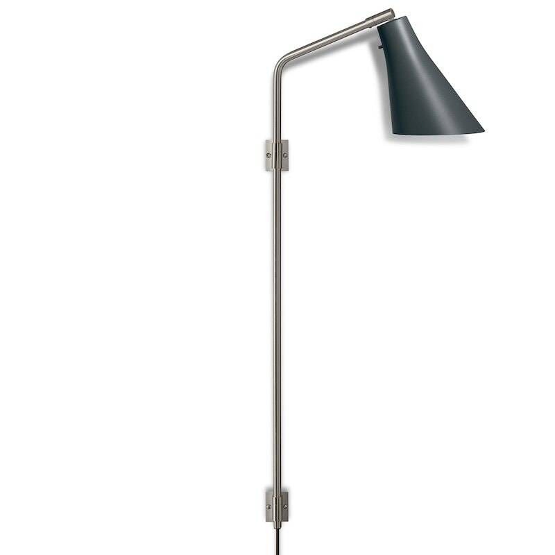 Rubn Miller vägglampa Swing skiffergrå/stål