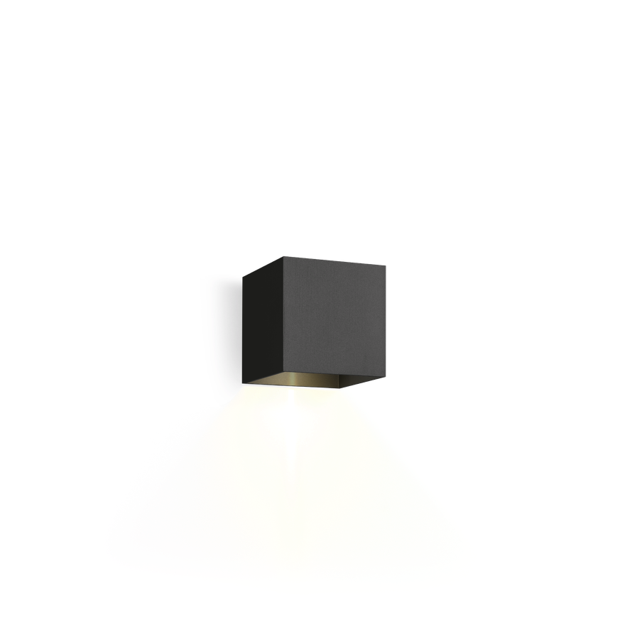 Box LED væglampe Wever & Ducré - Model 1,0 lys ned / Sort / Soft dim (1800-2850K)