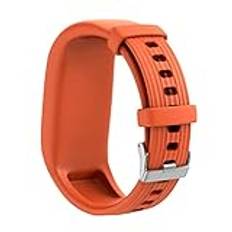 Ersättningsarmband av silikonarmband för Vivofit 3/Vivofit JR/Vivofit JR 2-armband (färg: orange)