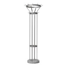 Massproductions - Marcel Coat Stand - Floor Standing, Stone Grey - Garderobestativer og bøjler - Chris Martin - Grå