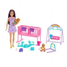 Barbie Skipper Nursery Dukke Playset Barbie Babysitter Skipper Playset HXM99