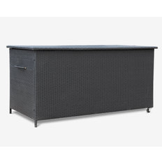 Hyndeboks polyrattan sort