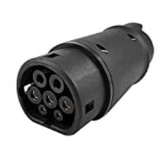 JAYU EVSE J1772 Adapter Typ 1 Till Typ 2-Uttag Elfordon EV-Laddarkontakt IEC 62196 Adapter för Bilar Fordon