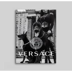 Versace Canvas med Dobermans