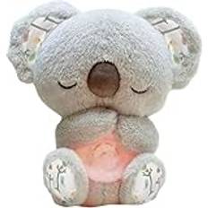 Generisk snooter, smällkoala med hjärtslag, lugnande koala björn Cuddly Toy, Snooze-Otter Sleep Otter with Heartbeat,Snooter Otter Cuddly Toy med Breathing Movement och musik