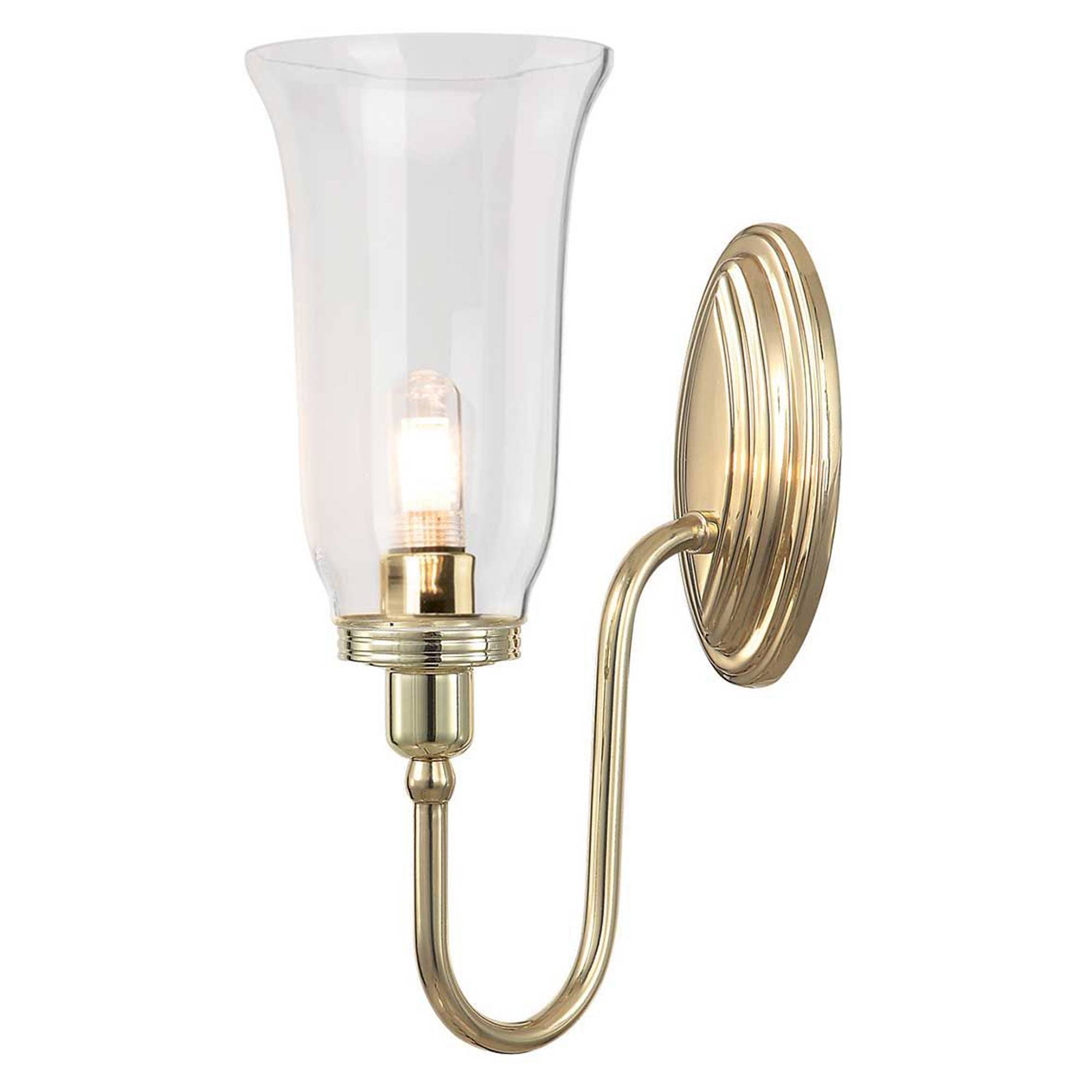 Elstead Vägglampa Blake Mässing