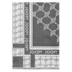 JOOP! Damenschal Cornflower, weicher Viskosemix, Darkgrey