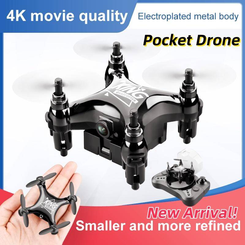 Ny K01 Mini Drone 4K Flygfartyg Luftburen Kamera Filmkvalitet Fotografering Anslut till VR Fjärrkontrollerat Flygplan 360° roll Flygfartyg Helikopter