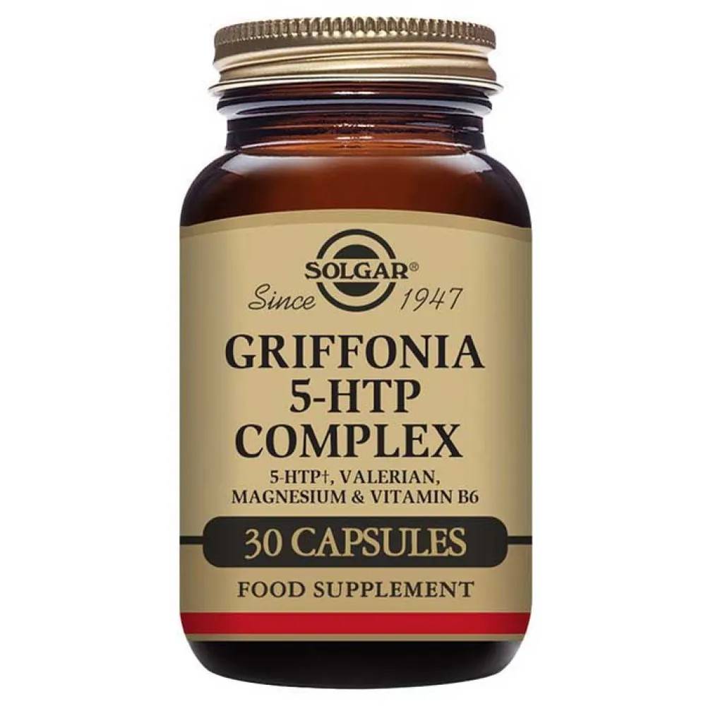 Solgar Griffonia 5-htp Complex Kapsler 30 Enheder