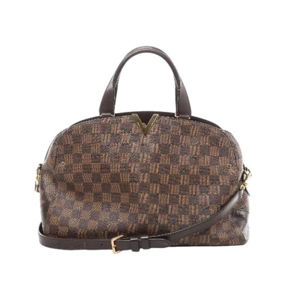 Louis Vuitton Vintage Pre-owned Kensington Bowling Handbag - Vintage - Dame - Brun - ONE SIZE - Uld