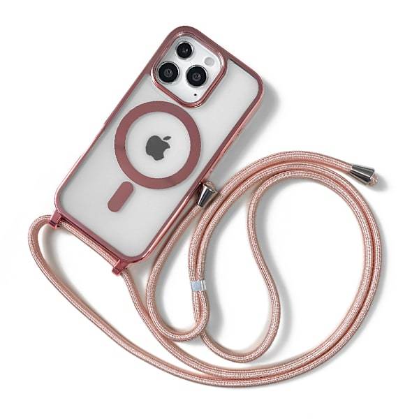 Magnetisk Fodral med Snodd kompatibelt med Apple iPhone 11, Stötsäkert Skal med Sladd, Anti-Fingeravtryck och Repskydd Model 2