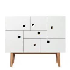 Zweed - Peep C1 Multi-purpose Cabinet Angel White/ben Retro - Ek