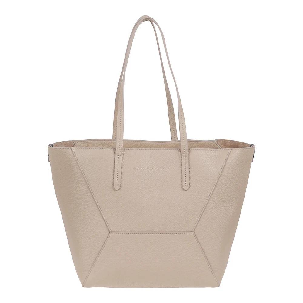 Brunello Cucinelli Tote Bag - Tasker - Dame - Beige - ONE SIZE -
