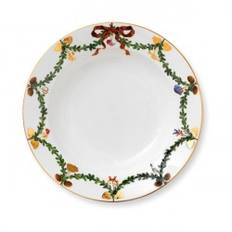 Royal Copenhagen Stjerne Riflet Jul dyb tallerken - 24 cm
