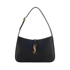 Saint Laurent, Väska, Dam, ONE Size, Läder, Hobo Axelväska med YSL Stängning