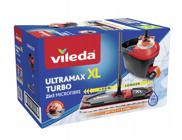 Vileda Ultramax Turbo XL centrifugeringsmoppset