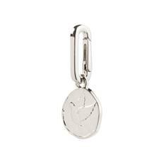 Pilgrim CHARM fredsduvehänge, silverpläterat