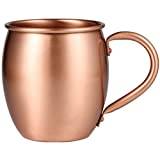 530ML 100% Kopparmugg Mug Drum Cup Cup Pure Copper Mug Restaurang Bar Kalldrink Cup, B