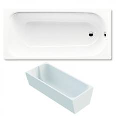Kaldewei Saniform Plus Badewanne 160x70 cm Modell 362-1 Stahl-Email weiss inklusive Träger
