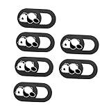 Gadpiparty 6St Camera Cover Webcam Blocker Laptop Laptop Computer Stickers Slim Laptop Webcam Cover Blocker Telefon Integritetsskyddande Tablett Webcam Cover Ultra Thin Abs