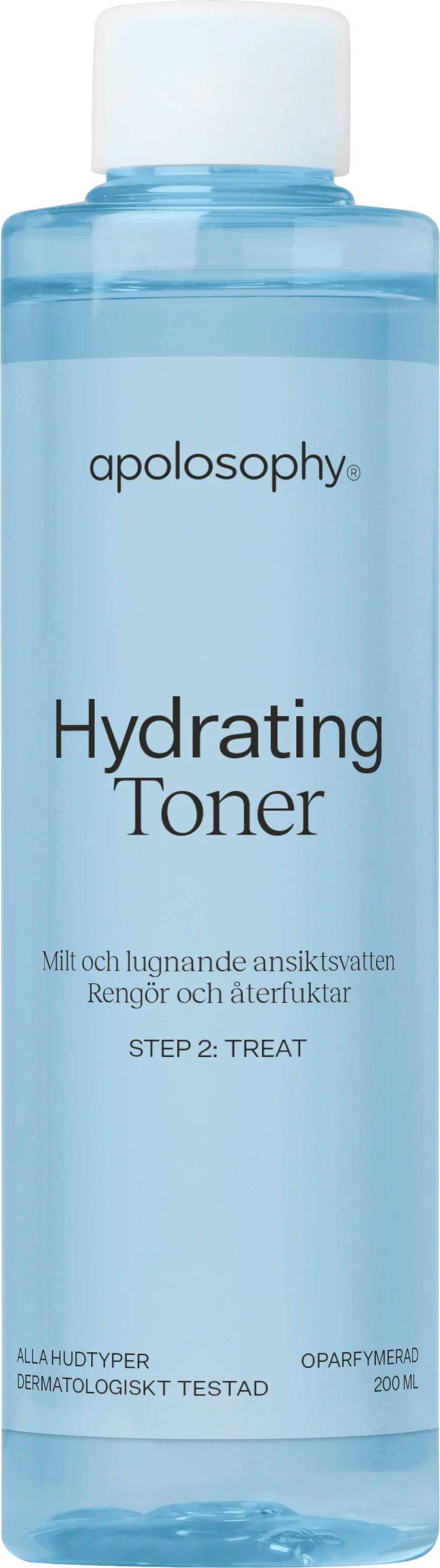 Apolosophy Hydrating Toner Oparfymerad 200 ml