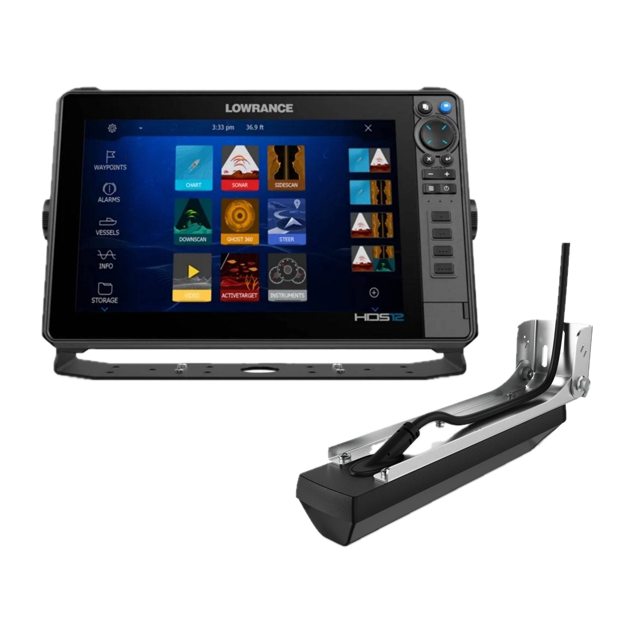 Lowrance HDS-12 PRO inkl givare AIHD 3-1