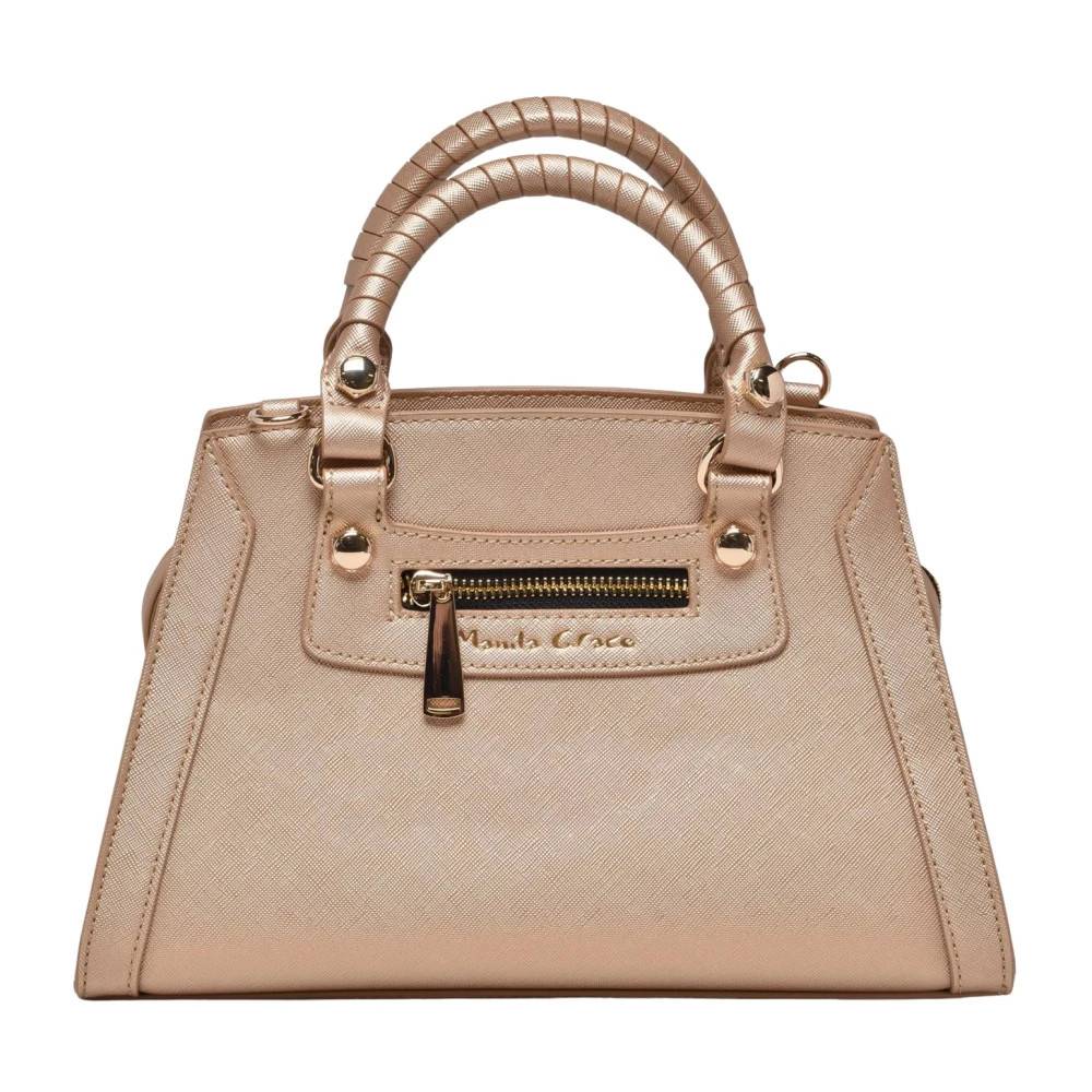 Manila Grace Shopping Piccola - Tasker - Dame - Gul - ONE SIZE - Uld