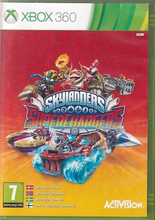 Skylanders Superchargers - Dansk - XBOX 360 (B Grade) (Genbrug)