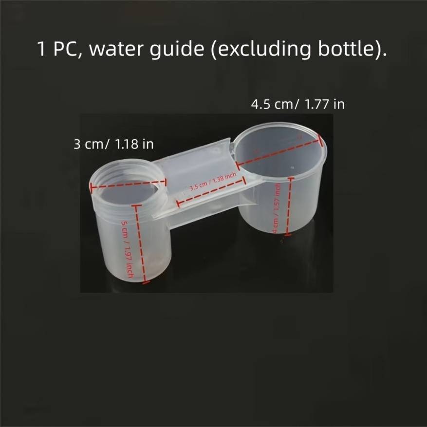 1pc Chicken Water Dispenser, To Prevent Drowning And Provide Water For Raising Chicks, Water Bottle For Feeding Young Chickens.