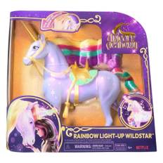 Unicorn Academy Rainbow Light Up Wildstar, 28cm.