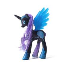 HK My Little Pony 14cm Borstbar Nightmare Moon Prinsessa Luna Leksaker Black