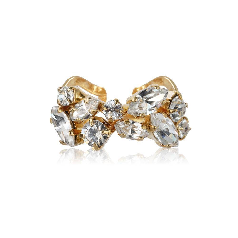 Caroline Svedbom Stella Ring / Crystal (Guld)