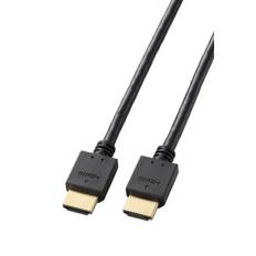 ELECOM HDMI Cable 5m High Speed ARC Compatible Gold Plated Triple Shield SPEED with ETHERNET For Game Consoles 4K/30Hz [HIGH Certified] TVs, svart