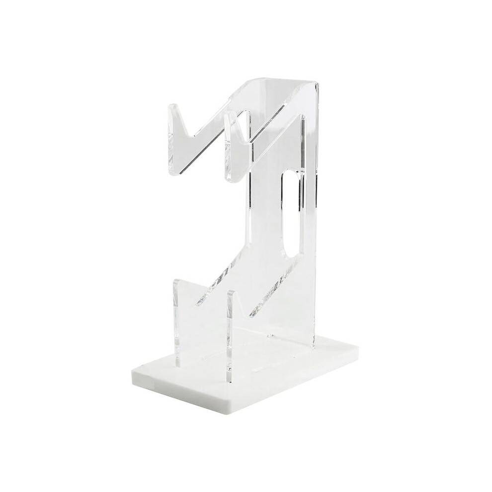 Acrylic Game Console Holder Game Controller Desk Display Stand for PS5 PS4 One/Series X Joystick Bracket A