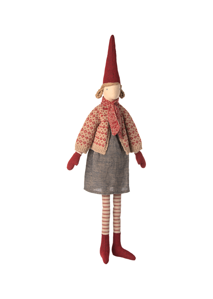 Pixy Size 4 nissepige med nederdel & cardigan fra Maileg 2025 - Jacobsen Plus