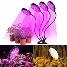 LED Plant Grow Light With Clip Full Spectrum Indoor USB 5V Vattentät Växter Lampa Timing Dimbart Växthustält Hydroponic Growth Box Solljus Krukad Moss - Multi-color (Multi-size)